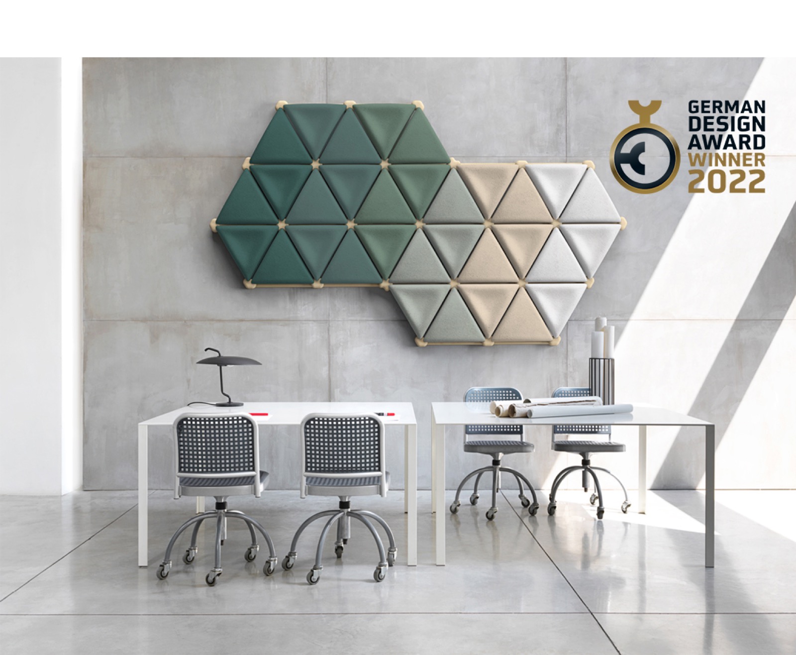 Mogu Foresta System wall installation